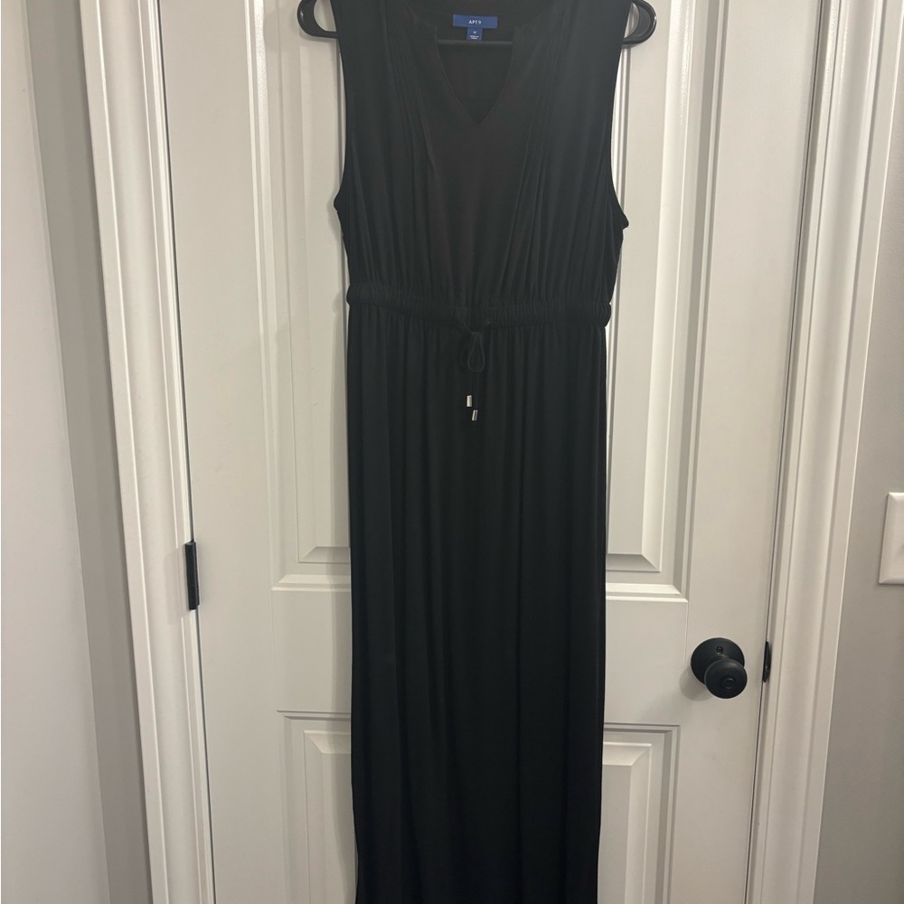 Apt. 9 Elegant Black Sleeveless Maxi Dress